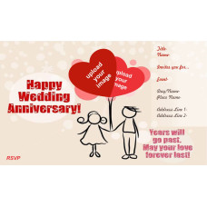 Hearts Anniversary Card